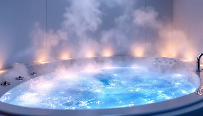 Luxurious spa experience